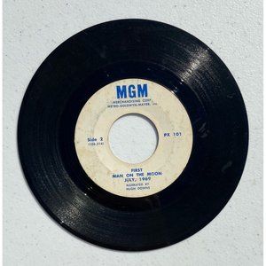 MGM First man on the moon July 1969 record